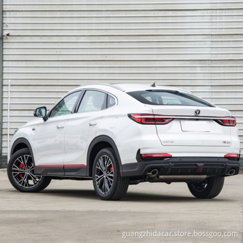 Changan Car CS85 زوجين أفضل مبيعًا سيارات الدفع الرباعي سيارات الدفع الرباعي الكبيرة مع المعدات الفاخرة 1.5T أزرق Wale محرك البنزين سيارات سيارات سيارات سيارات